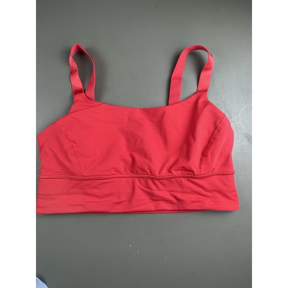 Lululemon Bra Sports Yoga Red Size 8